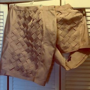 Two piece bandage crop top and midi skirt!